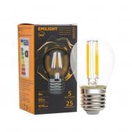 Лампа светодиодная Emilight FIL CL Промо G45 6 Вт E27 3000 К 220 В прозрачная 