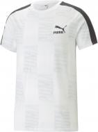 Футболка Puma T7 SPORT AOP TEE 53962602 р.S черный