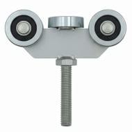 Каретка усиленная Новация верхняя 30x30 мм нагрузка до 150 кг