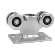 Каретка усиленная Новация нижняя 40x40 мм нагрузка до 250 кг