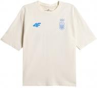 Футболка жіноча 4F SS26 4FOAW25TTSHF2903-11S р.M білий