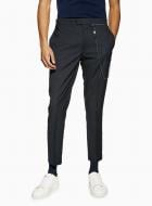 Брюки TopMan CASUAL TROUSERS 88D22S-CHR 28R темно-серый