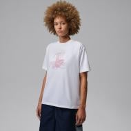 Футболка Nike W J JUMPMAN SS GF TEE FLT FD7244-101 р.XL білий Футболка Nike W J JUMPMAN SS GF TEE FLT FD7244-101 р.XL білий