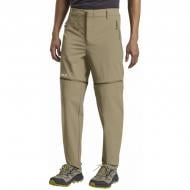 Брюки спортивные Jack Wolfskin HIKEOUT ZIP OFF PANTS M A63925_A0082 р. 48 бежевый