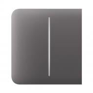 Умная кнопка Ajax SideButton (2-gang) grey для двухклавишного выключателя серый