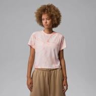 Футболка Nike W J BRK SS SHGF GFX TEE AOP IR0774-133 р.XS бежевий