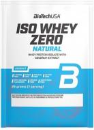 Протеин BioTechUSA IsoWhey Zero Natural Lactose Free клубника 25 г