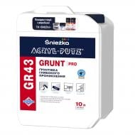 Ґрунтовка глибокопроникна Sniezka Acryl-Putz Gr43 Grunt Pro 10 л