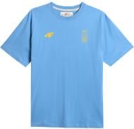 Футболка мужская 4F SS26 4FOAW25TTSHM2902-48S р.2XL голубой Футболка мужская 4F SS26 4FOAW25TTSHM2902-48S р.2XL голубой