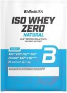 Протеїн BioTechUSA IsoWhey Zero Natural Lactose Free кориця-ваніль 25 г