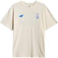 Футболка мужская 4F SS26 4FOAW25TTSHM2902-11S р.2XL белый Футболка мужская 4F SS26 4FOAW25TTSHM2902-11S р.2XL белый