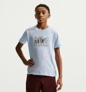 Футболка Nike K NSW TEE CLUB SCRIPT II0278-407 р.L голубой