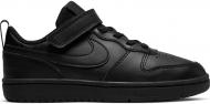 Кроссовки для мальчиков демисезонные Nike COURT BOROUGH LO2 BP BQ5451-001 р.30 черные