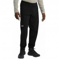 Брюки спортивні Jack Wolfskin PRELIGHT TRAIL PANTS M A65166_6000 р. S чорний