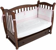 Защита на детскую постель Veres Cute Panda pink 4 шт