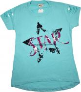 Футболка для девочки AKKUZU kids 9134 Star р.146 голубой Футболка для девочки AKKUZU kids 9134 Star р.146 голубой