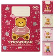 Зошит шкільний загальний BEAR 48 арк. клітинка KIDS LINE ZiBi