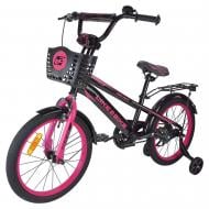 Велосипед детский Like2bike Dark Rider 18'' черно-розовый 241807