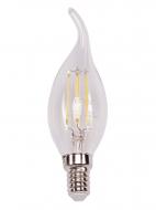 Лампа светодиодная Luxel FIL CA35 4 Вт E14 2700 К 220 В 074-H