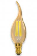 Лампа светодиодная Luxel FIL CA35 5 Вт E14 2500 К 220 В 074-HG