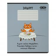 Зошит шкільний CUTE CAT 36 арк. клітинка KIDS LINE ZB.1731-53 ZiBi