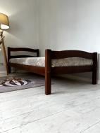 Ліжко Goydalka Paris 80x190 см горіх темний