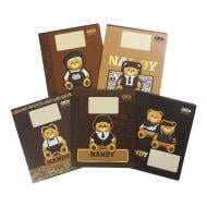 Тетрадь школьная BEAR 24 лист. клетка KIDS LINE ZiBi