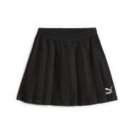 Юбка Puma CLASSICS PLEATED SKIRT 62423701 р.XS черный