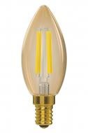 Лампа светодиодная Luxel FIL C37 7 Вт E14 2700 К 220 В 076-HG