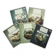 Тетрадь школьная TRANSPORT 18 лист. клетка KIDS LINE ZiBi