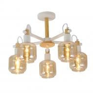 Люстра підвісна ARDERO Denver 5xE14 золото/білий BL1450-2