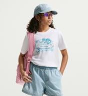 Футболка Nike K NSW TEE AF1 VIBES IR5205-100 р.XS белый