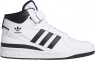 Кроссовки мужские зимние Adidas FORUM MID FY7939 р.46 бело-черные