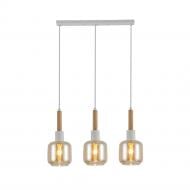 Люстра підвісна ARDERO Denver E14 білий/золото BL1433-2