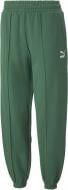 Брюки Puma CLASSICS SWEATPANTS TR 53568537 р. S зеленый