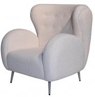 Кресло Prestol Камила молочный