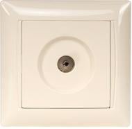 Розетка TV Luxel Primera крем 3309