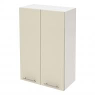 Шкаф верхний Руна МВСУ (2) 600х925х300 мм кремовый/белый ROKO