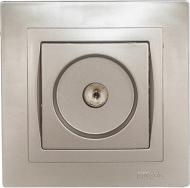 Розетка TV Luxel Bravo антрацит 5409