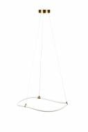 ВИТРИНА! Люстра светодиодная Berger 1x36 Вт LED-модуль золото 7003-PL-36 Gold