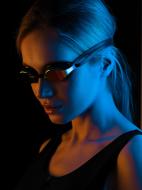 Окуляри для плавання 4F D4L21-OKU250A-20S one size чорний Окуляри для плавання 4F D4L21-OKU250A-20S one size чорний