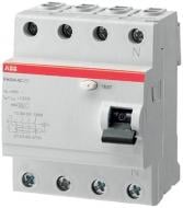 Дифференциальное реле  ABB FH204 AC-25/0,03 25A 30 мА 4P 2CSF204002R1250