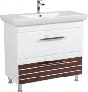 Тумба напольная Aqua Rodos Империал 95 см венге с умывальником Порто Тумба напольная Aqua Rodos Империал 95 см венге с умывальником Порто
