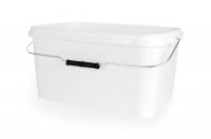 Відро для швабри Пласт-Бокс прямокутне 10 л білий