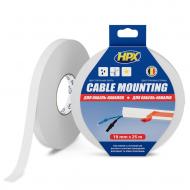 Двусторонняя клейкая лента HPX для кабель-каналов 19 мм x 25 м DSW1925