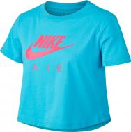 Футболка Nike G NSW TEE NIKE AIR CROP BQ8483-434 р.M синий