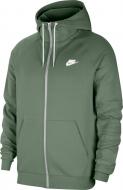 Джемпер Nike M NSW MODERN HOODIE FZ FLC CU4455-353 р. XL оливковый