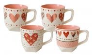 Чашка Vittora Орнаменты любви 315 мл