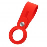 Чохол-брелок Armorstandart для AirTag Silicone Loop with Button Red (ARM58925)