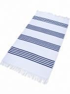 Полотенце пляжное Summer 100% хлопок 100x180 см белый IDEAL TEXTILE